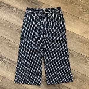 VENUS Starry Navy and White Denim Pants Size 14 NWOT